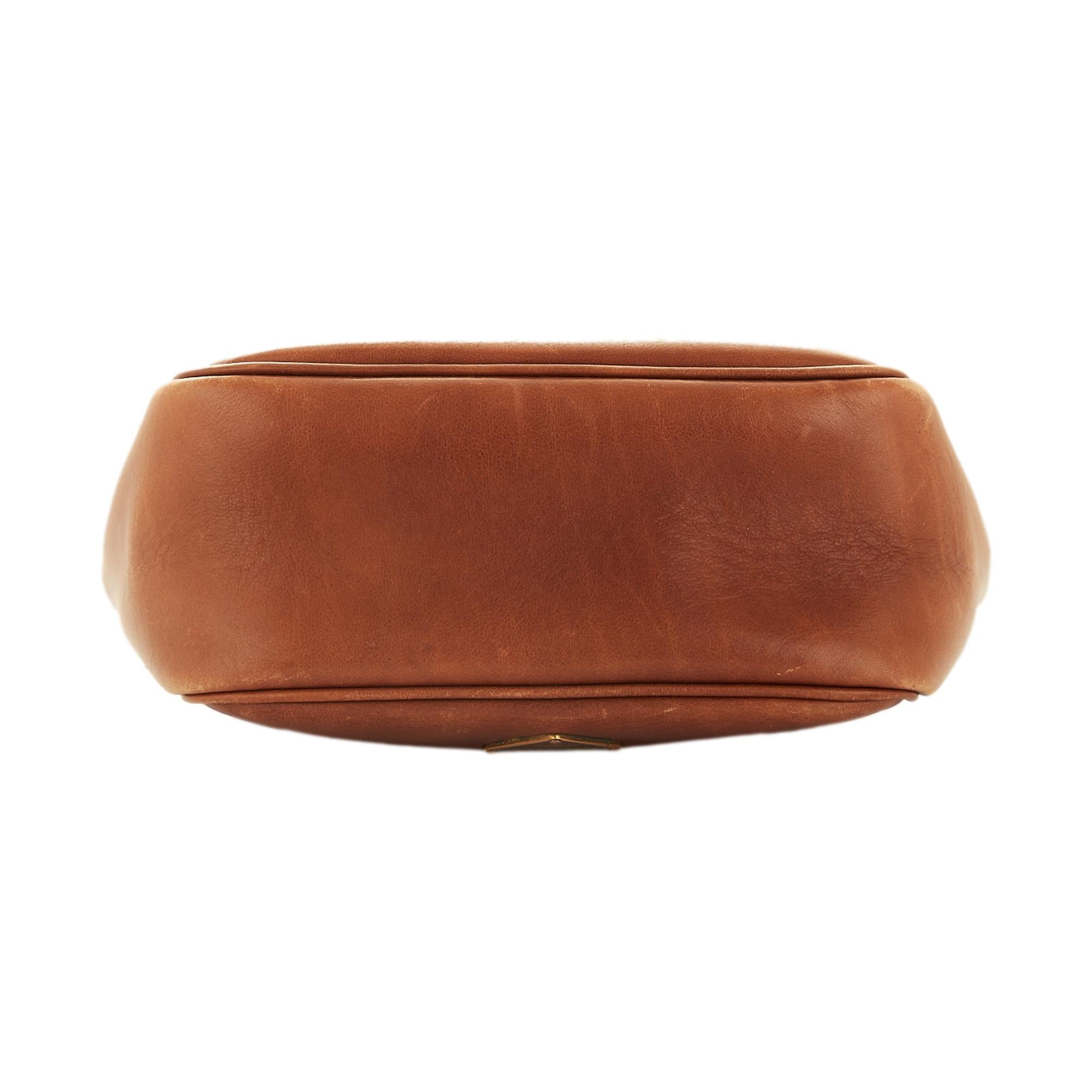 Prada Mini Brown Leather Toggle Bag