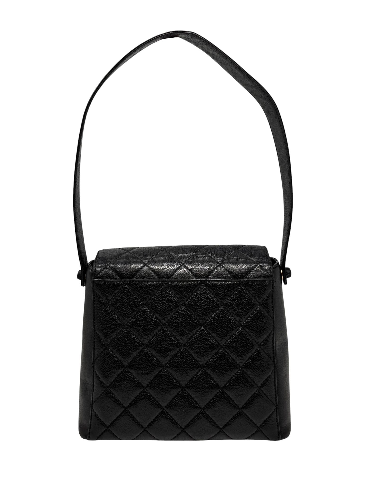 Chanel Black Caviar Shoulder Bag