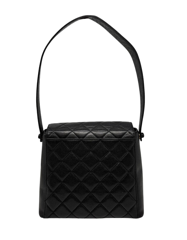 Chanel Black Caviar Shoulder Bag