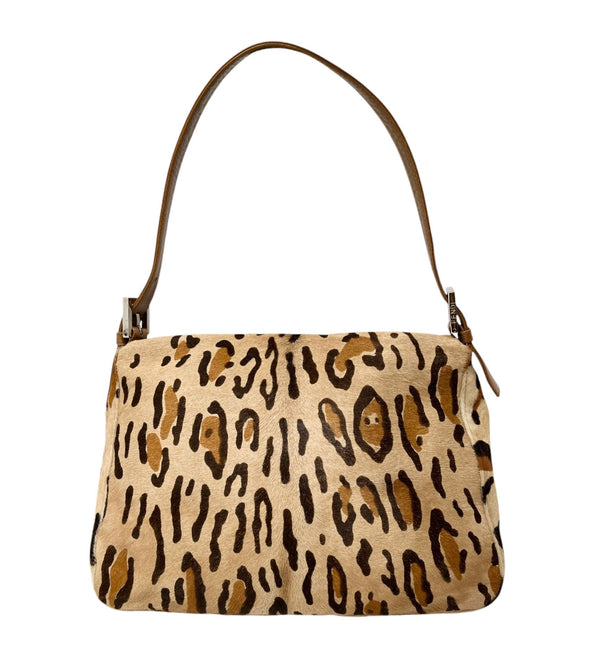 Fendi Cheetah Calf Hair Baguette