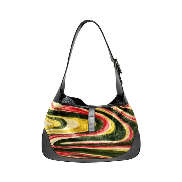 Gucci Velvet Psychedelic Jackie Bag
