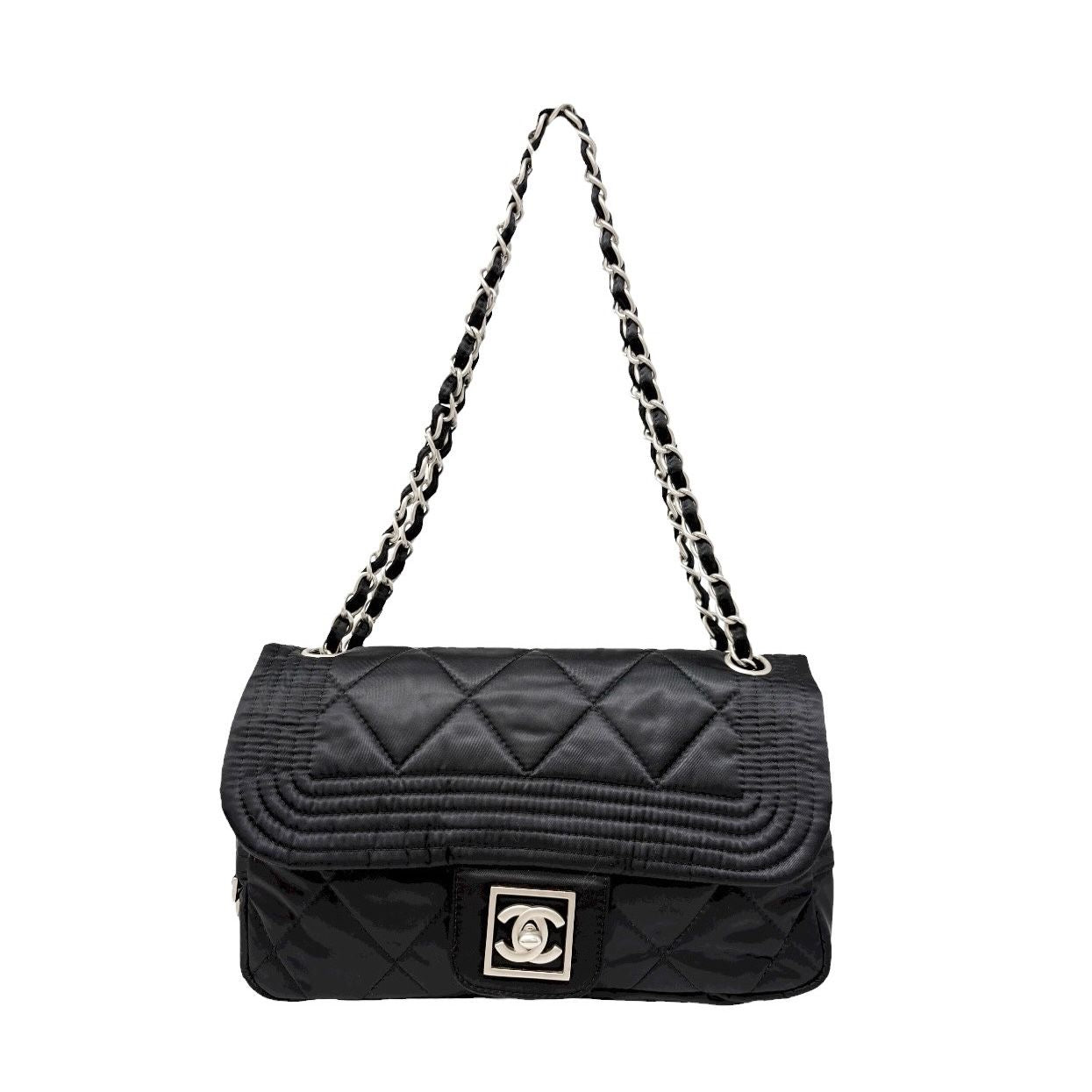 Chanel Black Sport Flap Bag