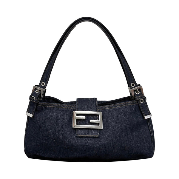 Fendi Denim Shoulder Bag