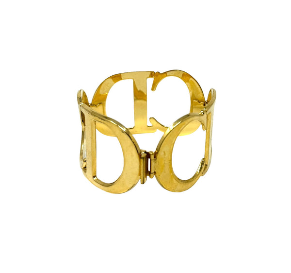 Dior Gold Jumbo Cuff