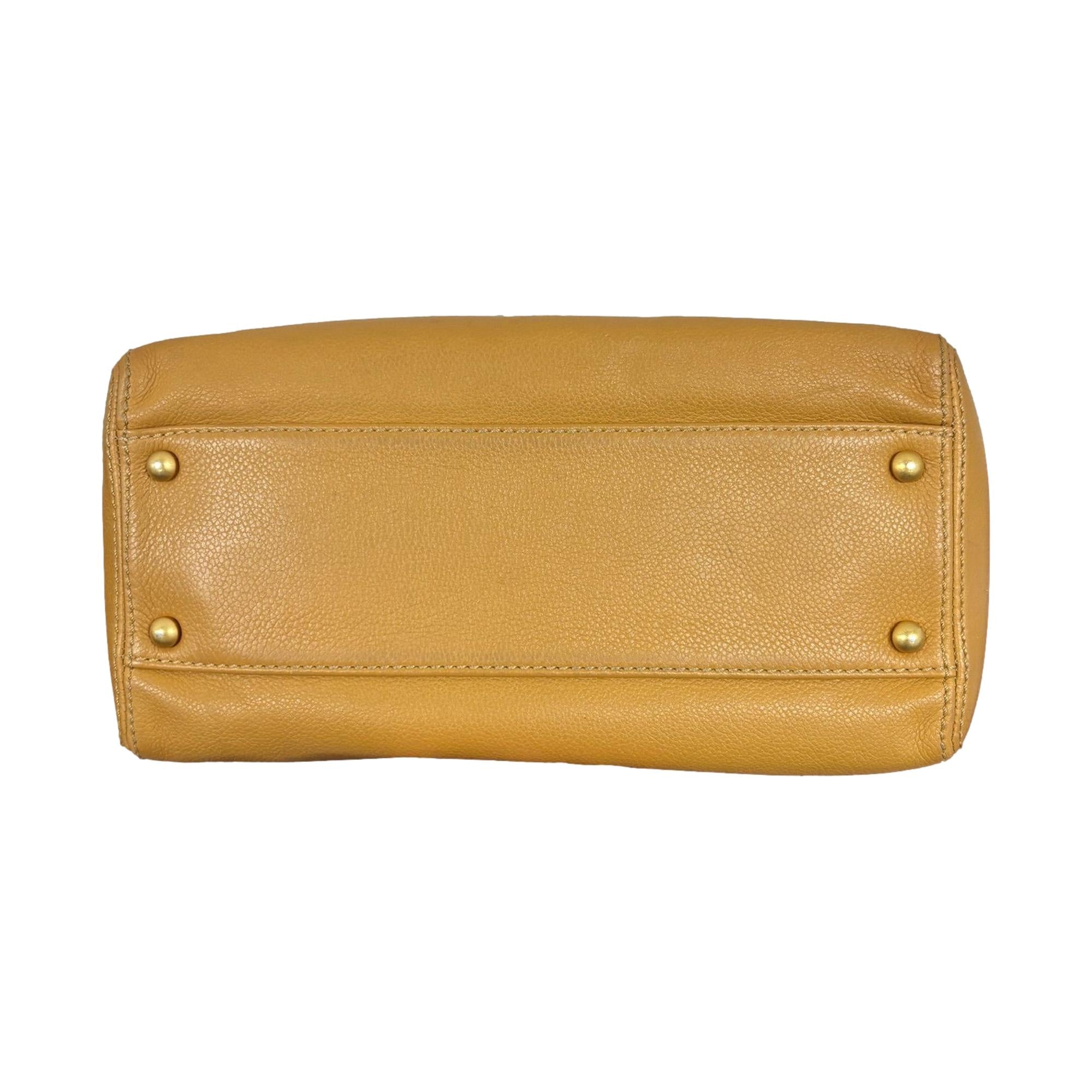 Chanel Tan Caviar Chain Shoulder Bag