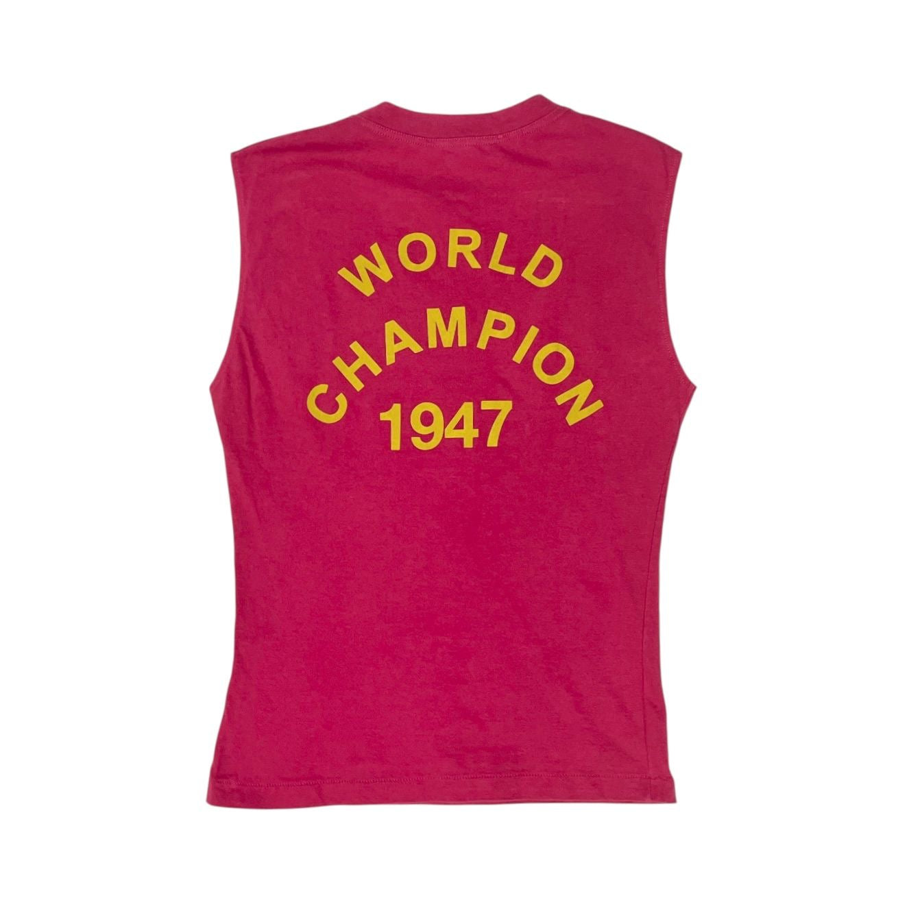 Dior J'adore Hot Pink + Yellow Tank