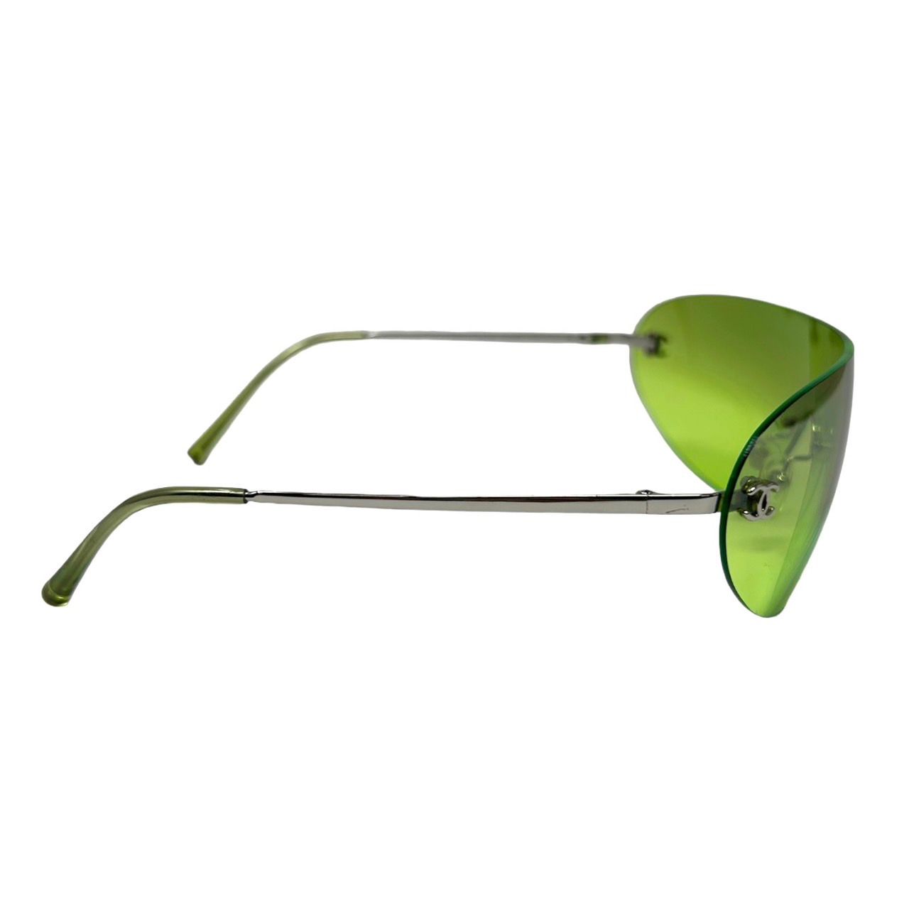 Chanel Lime Green Rimless Sunglasses – Treasures of NYC