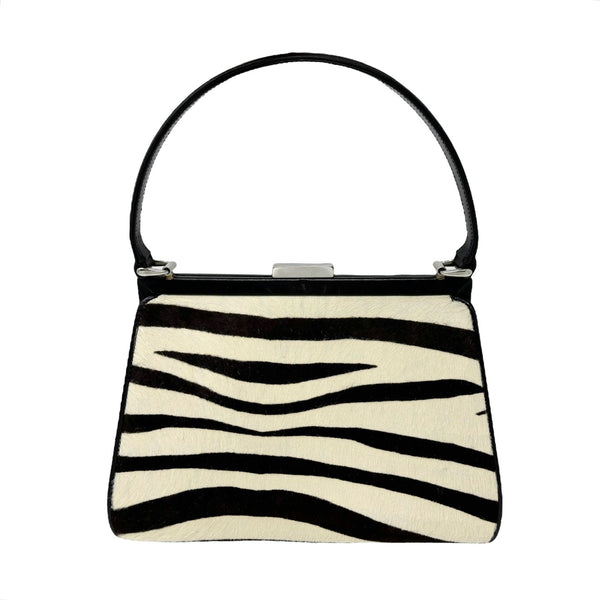 Gucci Small Zebra Top Handle