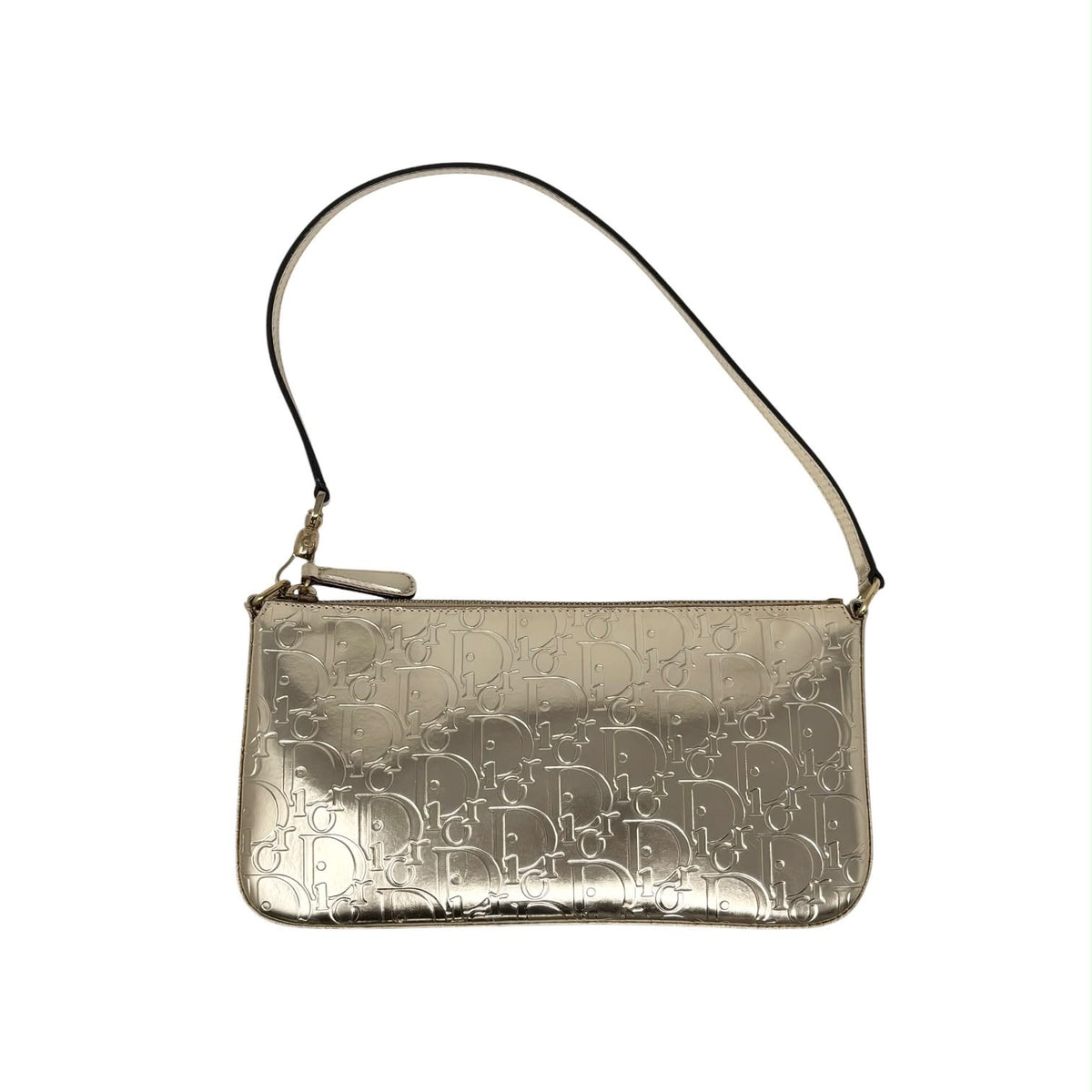 Dior Gold Logo Shoulder Bag