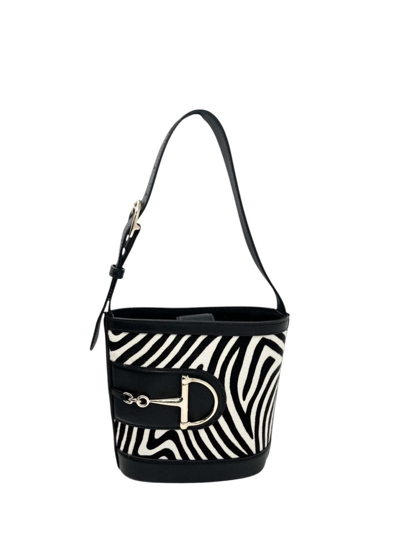 Gucci Zebra 2way Bucket Bag