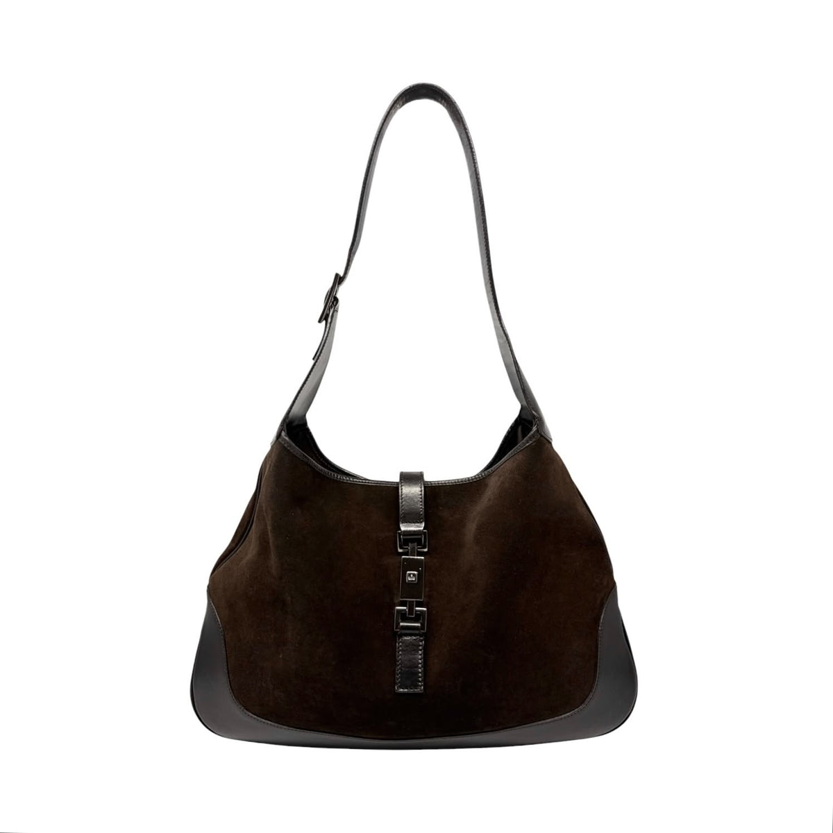 Gucci Brown Suede Jackie Bag