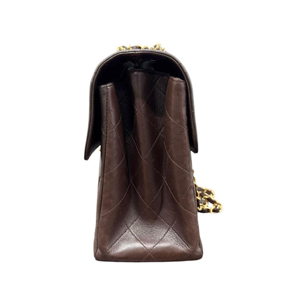 Chanel Brown Double Faced Flap Bag