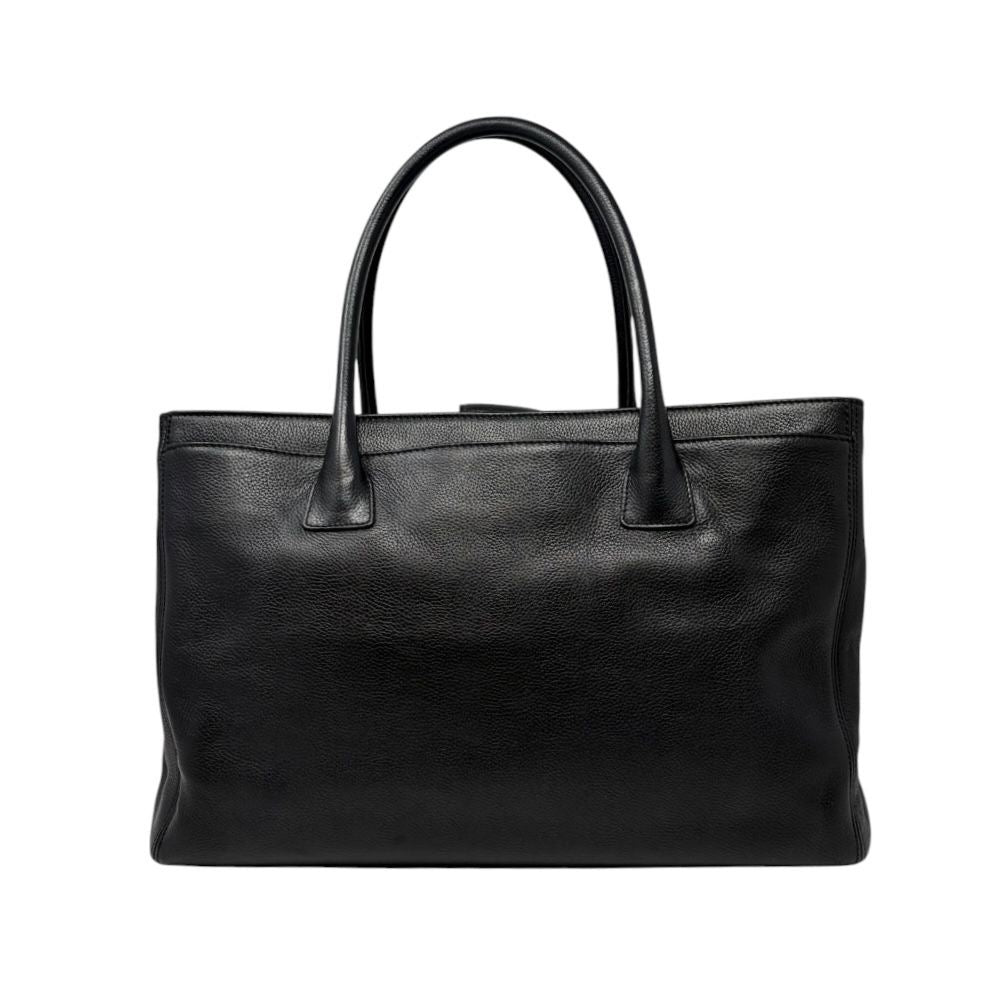 Chanel Black Caviar Cerf Tote