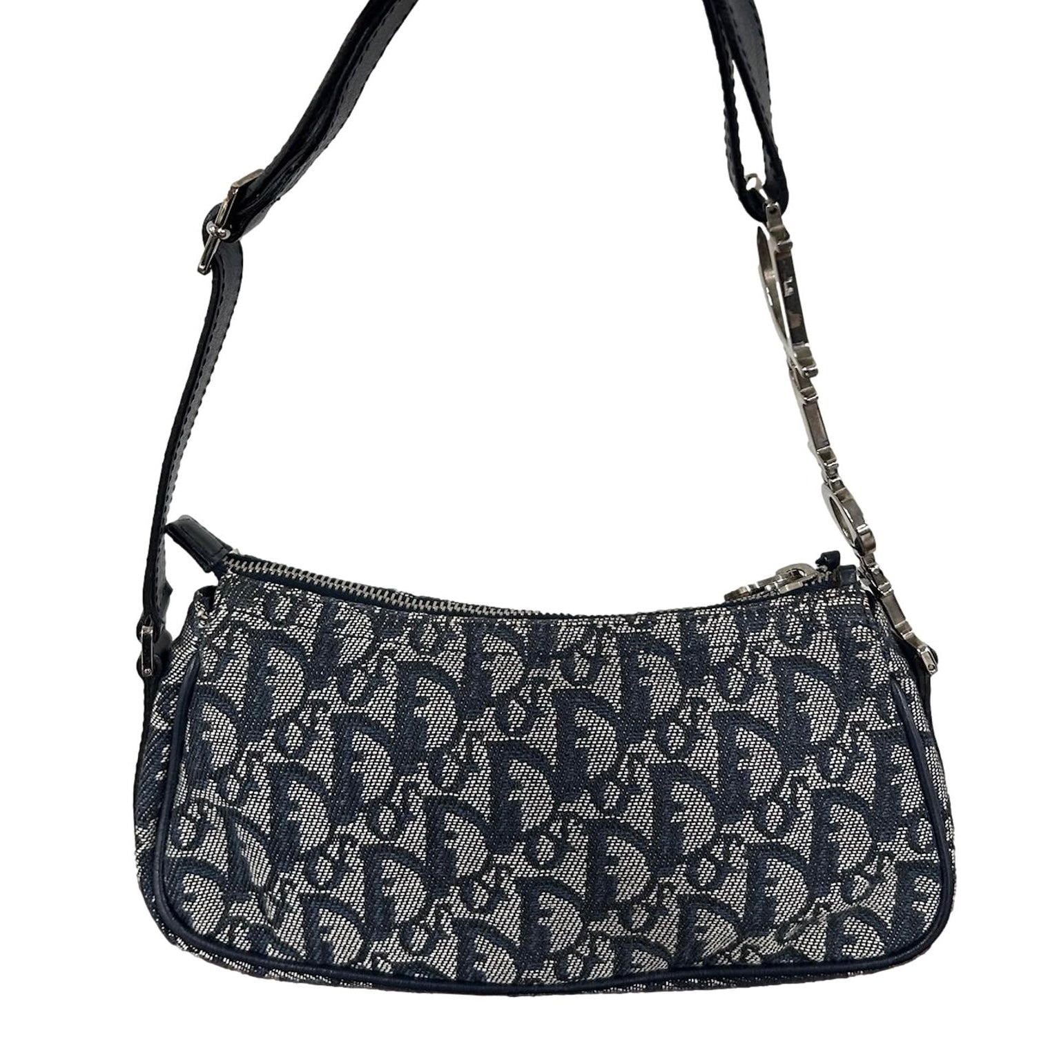 Dior Logo Canvas Shoulder Bag