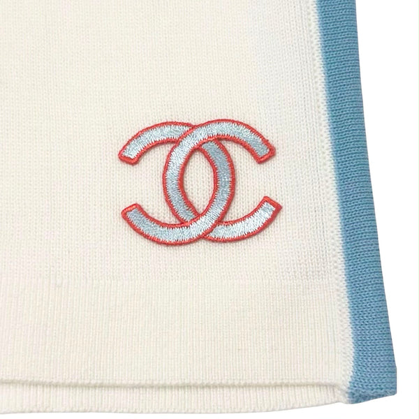 Chanel White Logo Tank Top
