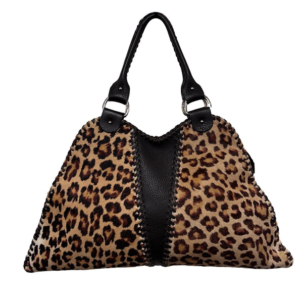 Fendi Cheetah Logo Shoulder Bag