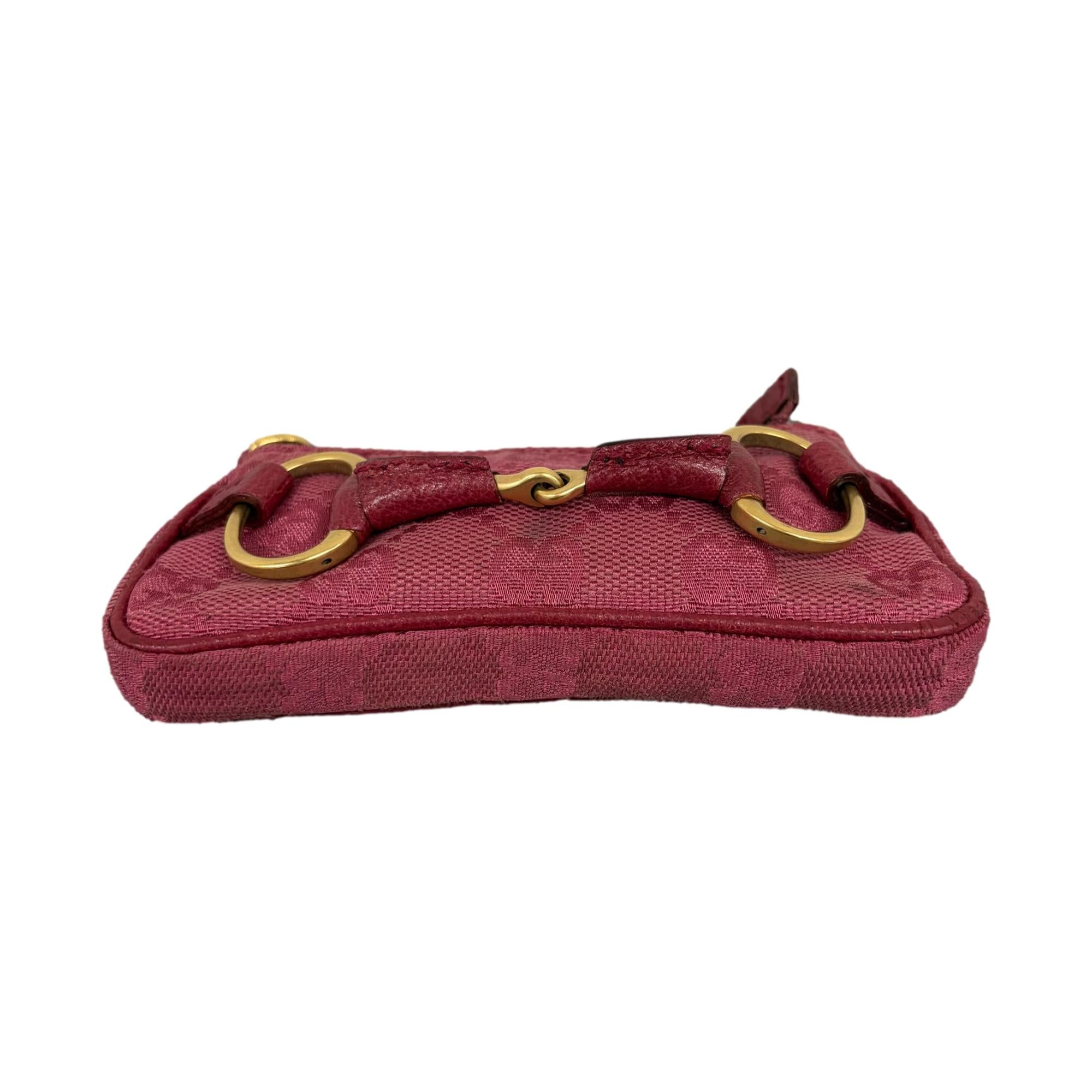 Gucci Pink Horsebit Micro Bag