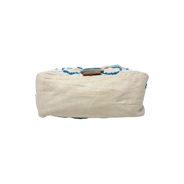 Fendi Turquoise Beaded Mamma Baguette