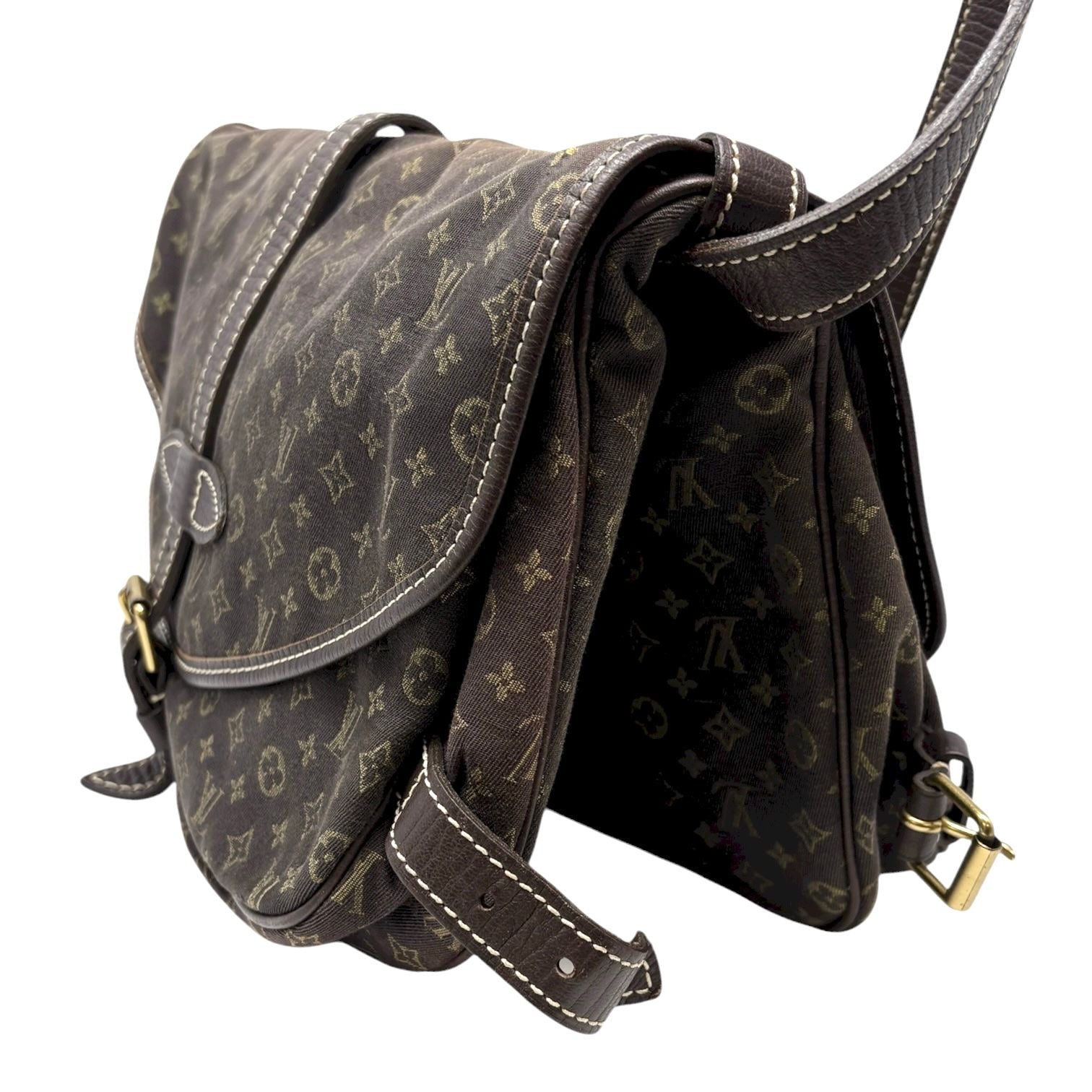 Louis Vuitton Brown Messenger Bag