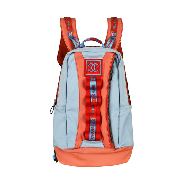 Chanel Orange + Blue Sport Backpack – Treasures of NYC display picture 1