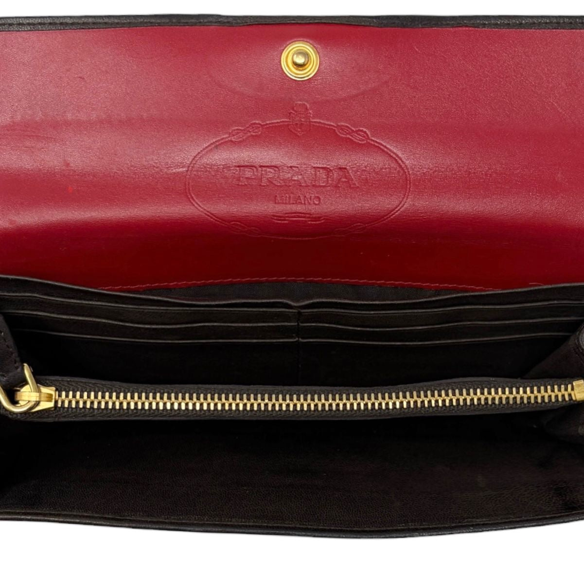 Prada Cheetah Calf-Hair Wallet