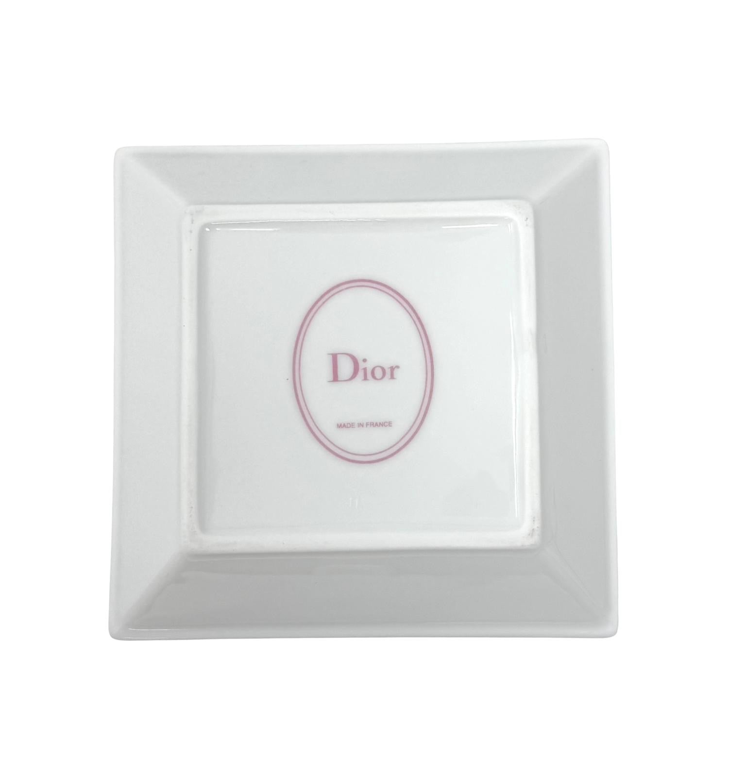 Dior Pink Logo Tray