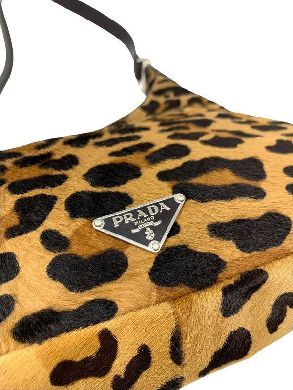 Prada Cheetah Shoulder Bag