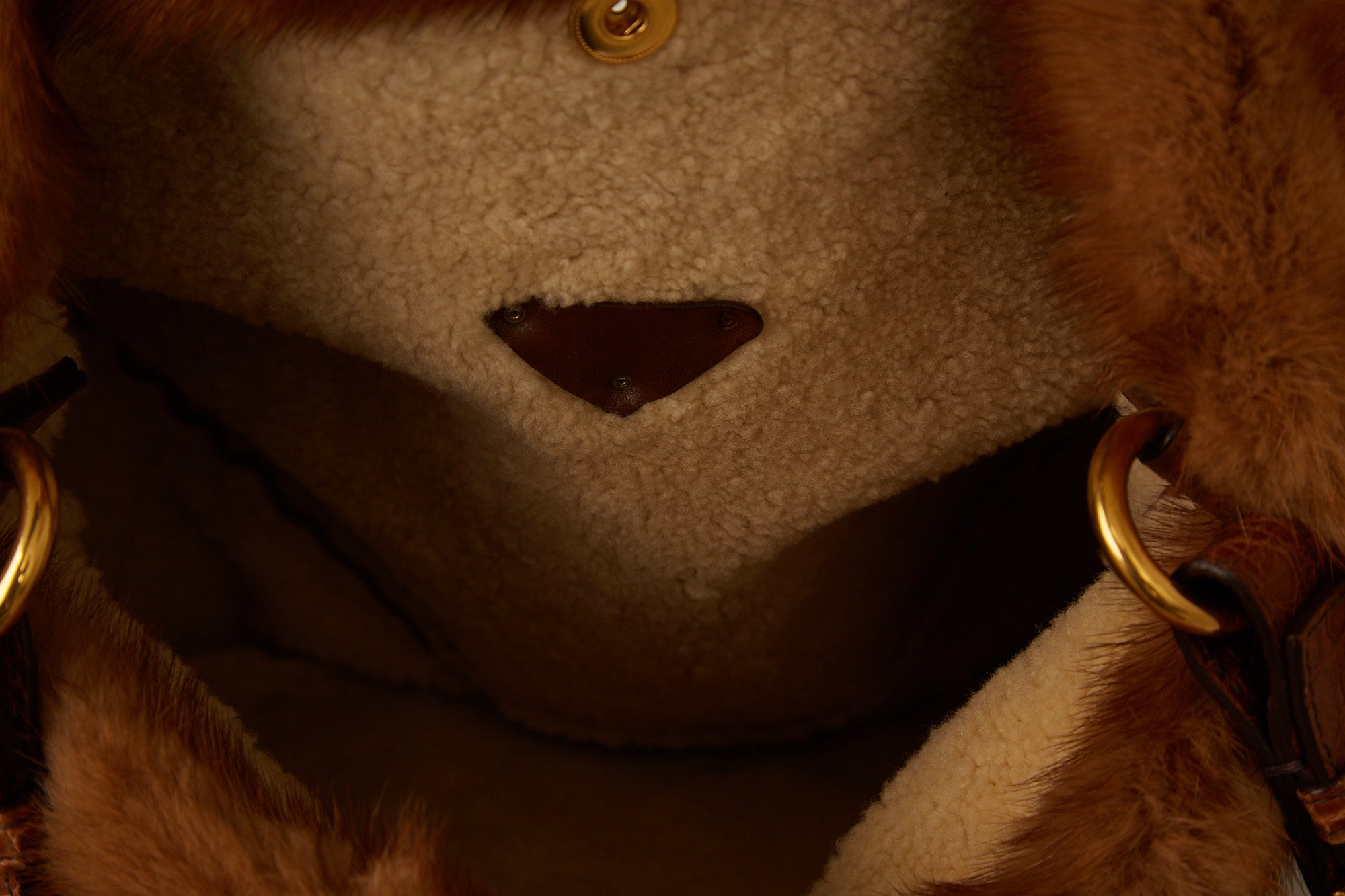 Prada Gold Mink + Croc Bucket Shoulder Bag – Treasures of NYC