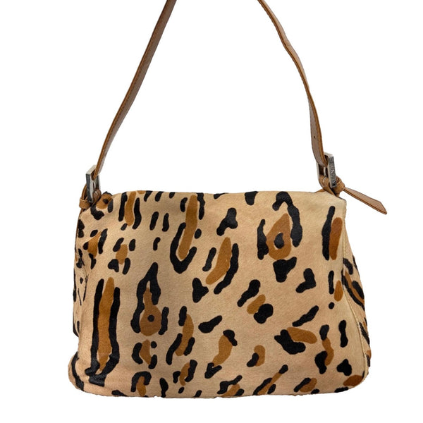Fendi Cheetah Print Mama Baguette Bag