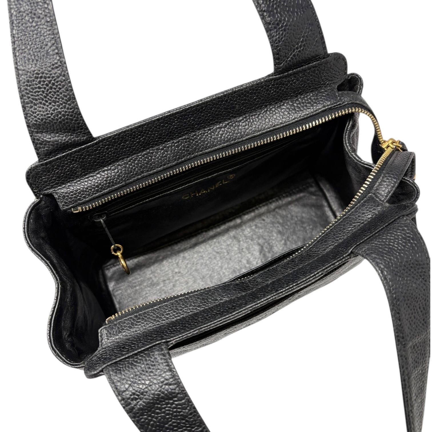 Chanel Black Caviar Shoulder Bag