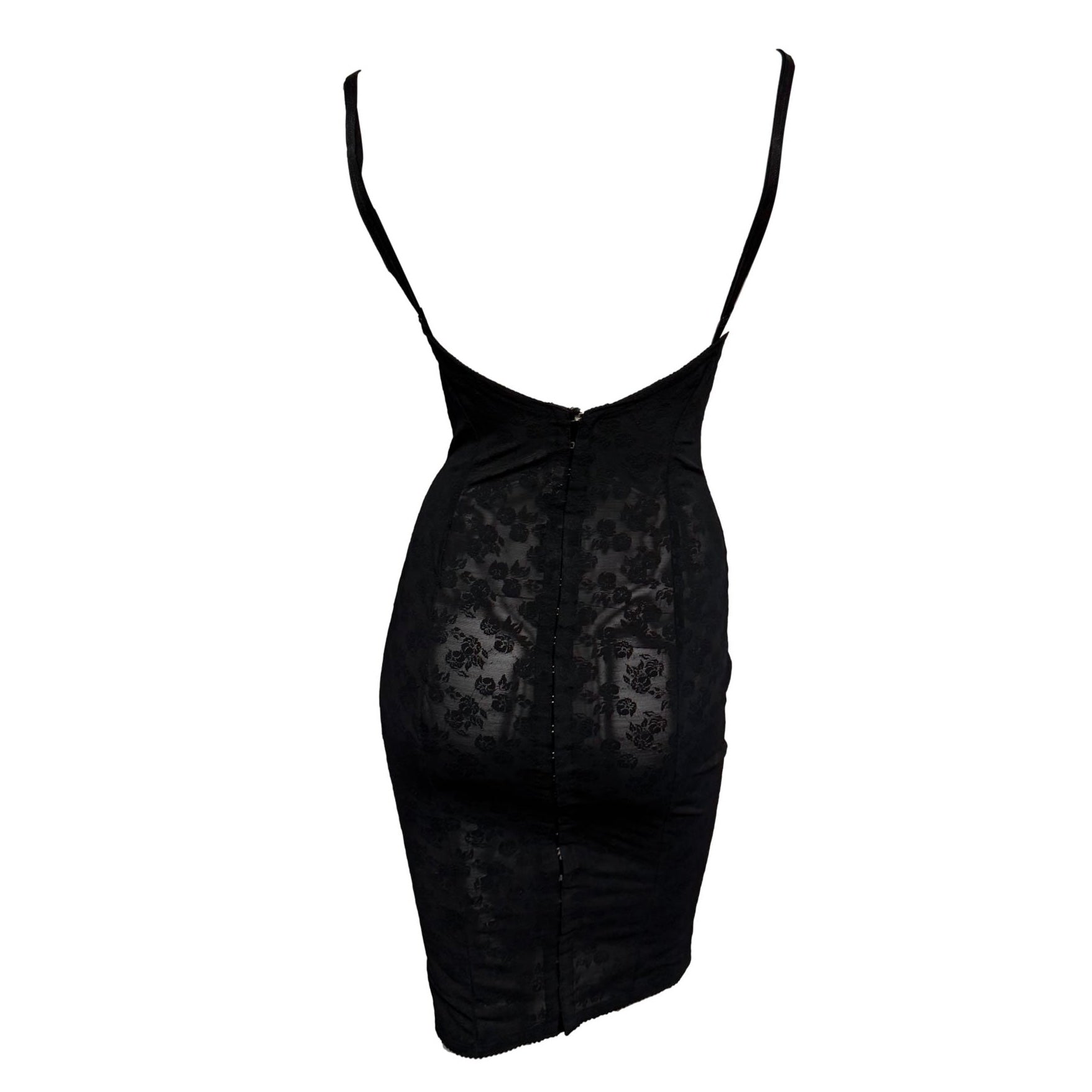 Dolce & Gabbana Black Lace Corset Dress Treasures of NYC Dolce & Gabbana Black Lace Corset Dress Treasures of NYC