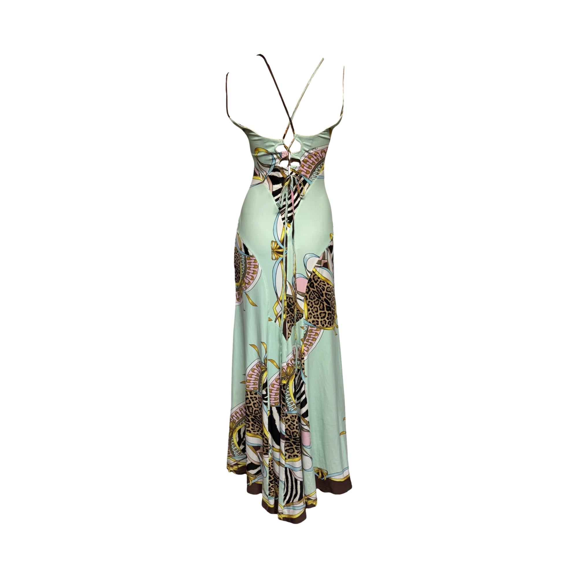 Roberto Cavalli 2004 Long Dress