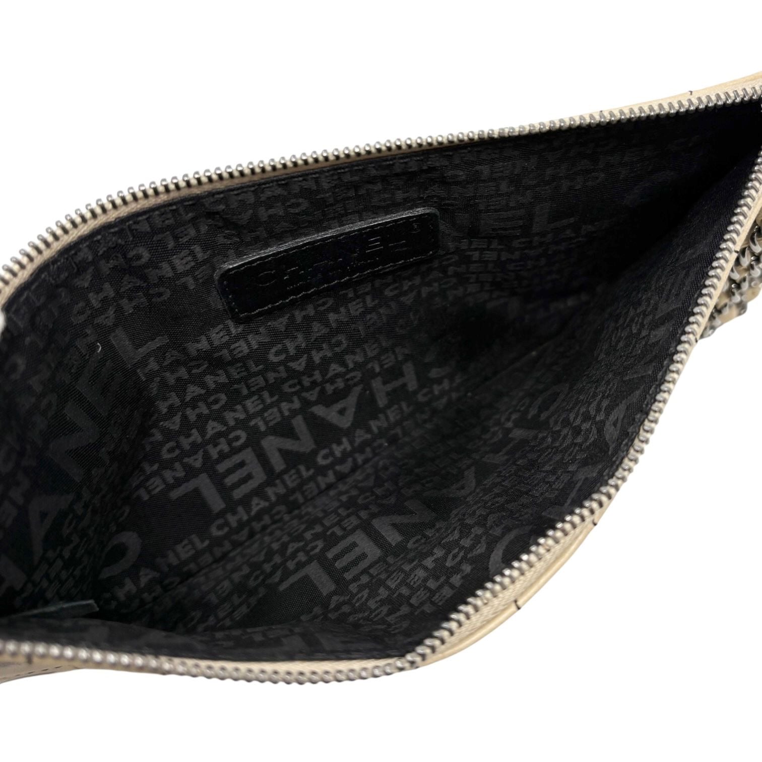 Chanel Leather Crossword Shoulder Bag