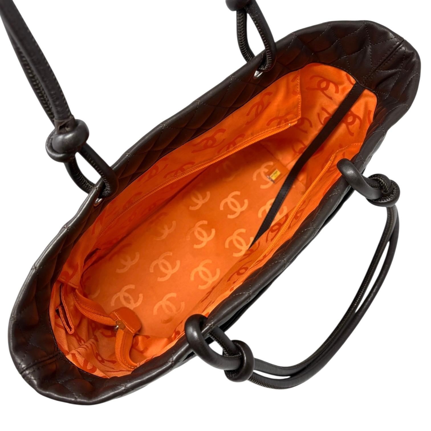 Chanel Brown Cambon Shouler Bag