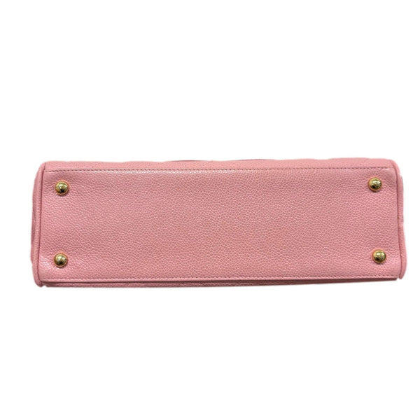 Chanel Pink Caviar Mini Boston Bag