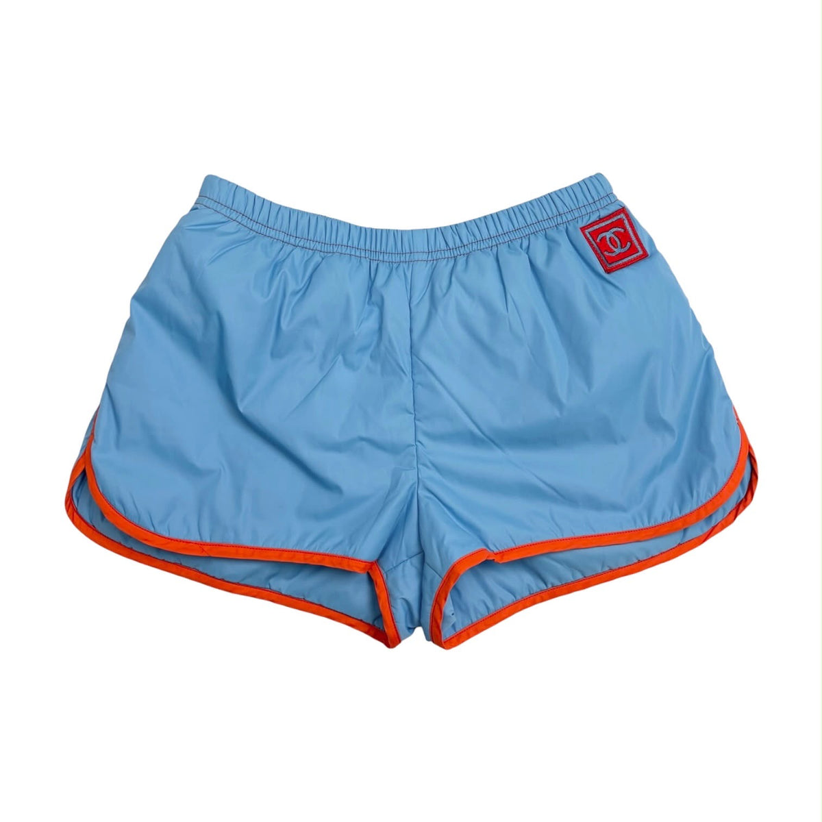 Chanel Sport Blue Logo Shorts