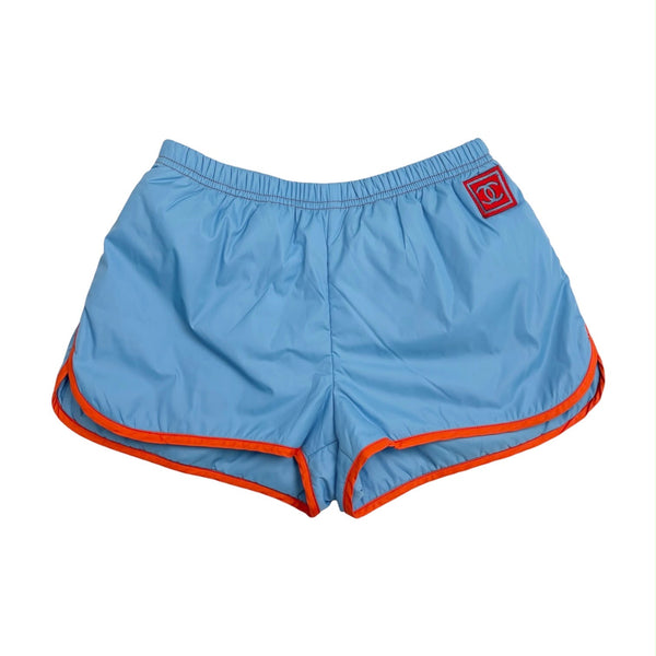 Chanel Sport Blue Logo Shorts