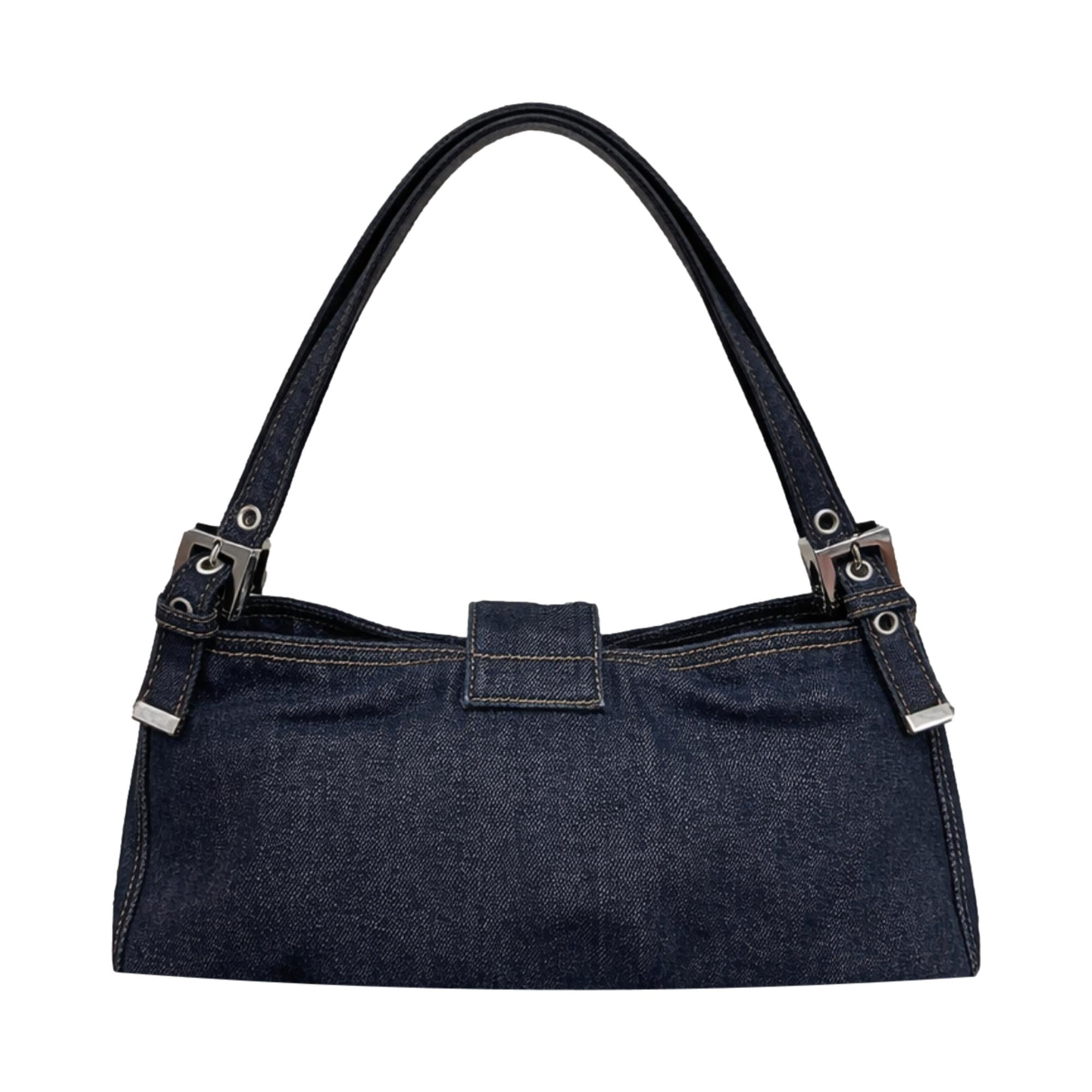 Fendi Denim Shoulder Bag