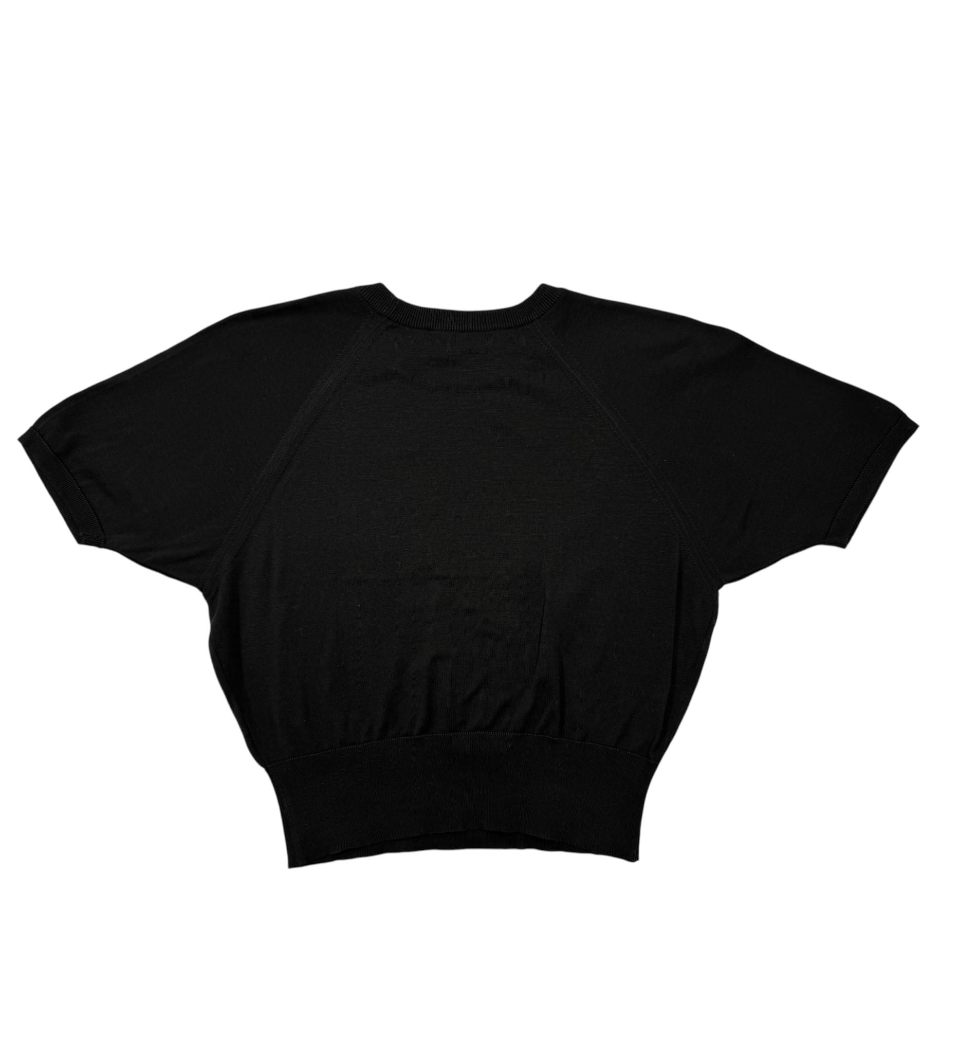 Chanel Black Number Logo Crop Top – Treasures of NYC