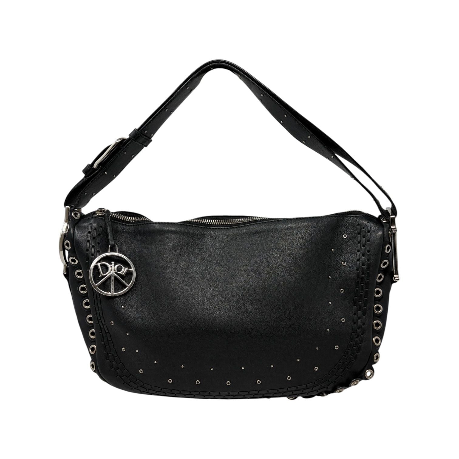 Dior Black Peace Shoulder Bag