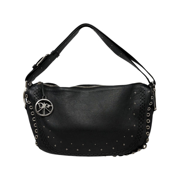 Dior Black Peace Shoulder Bag