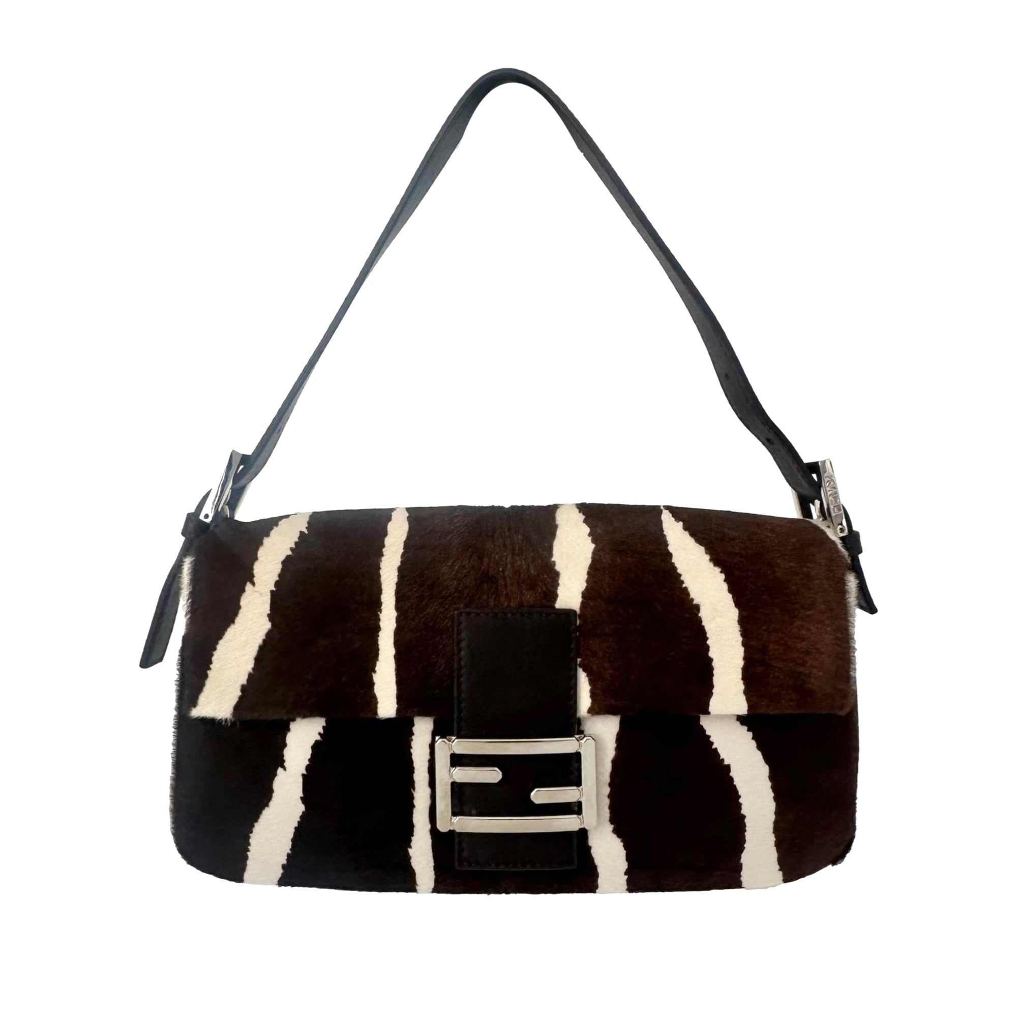 Fendi Giraffe Print 2-in-1 Baguette Bag