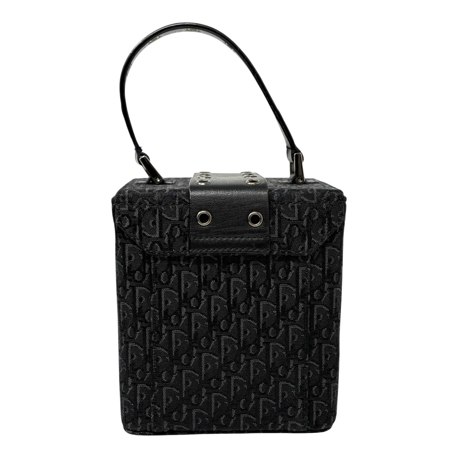 Dior Black Box Logo Top Handle