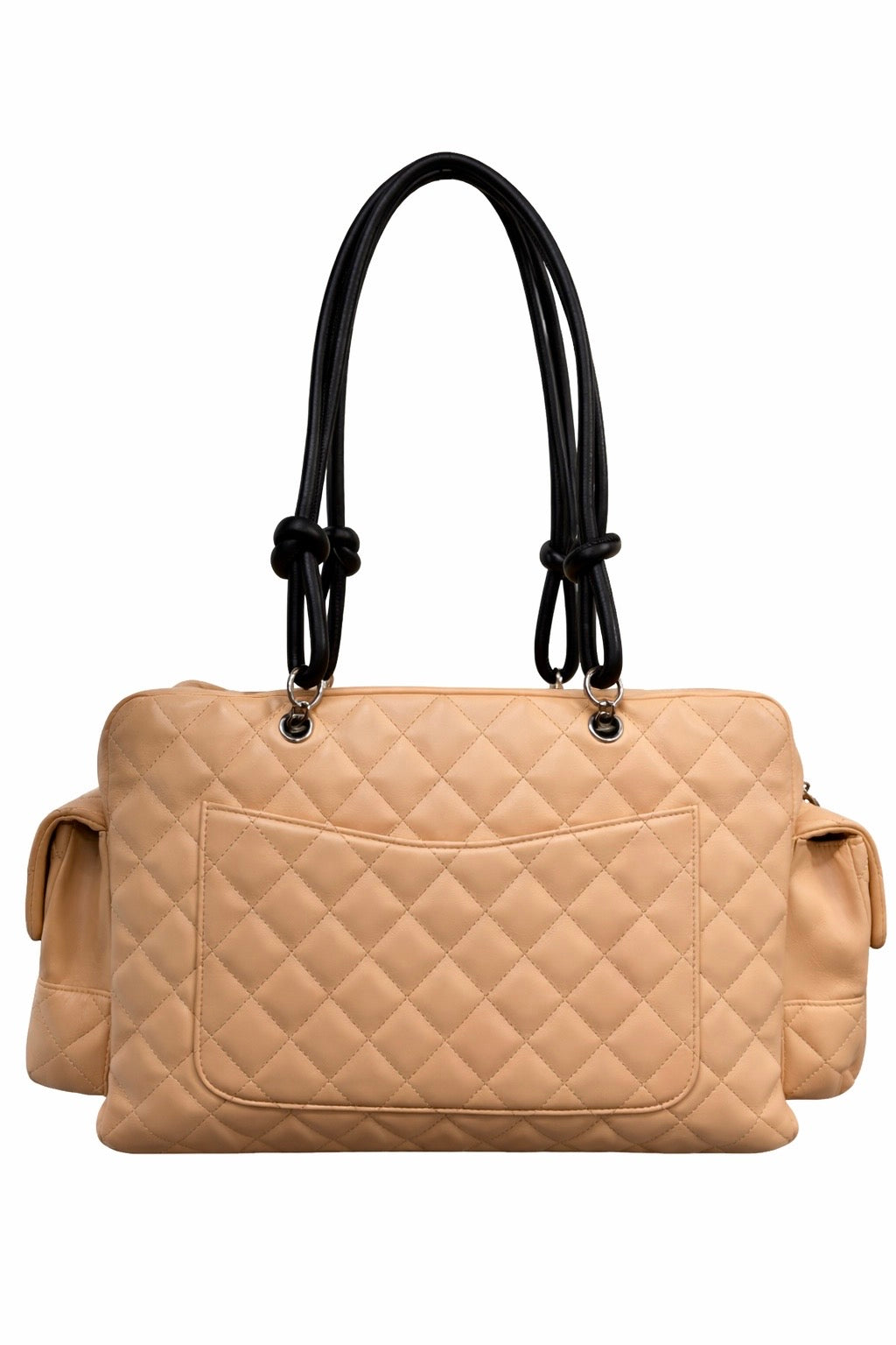 Chanel Tan Cambon Reporter Bag