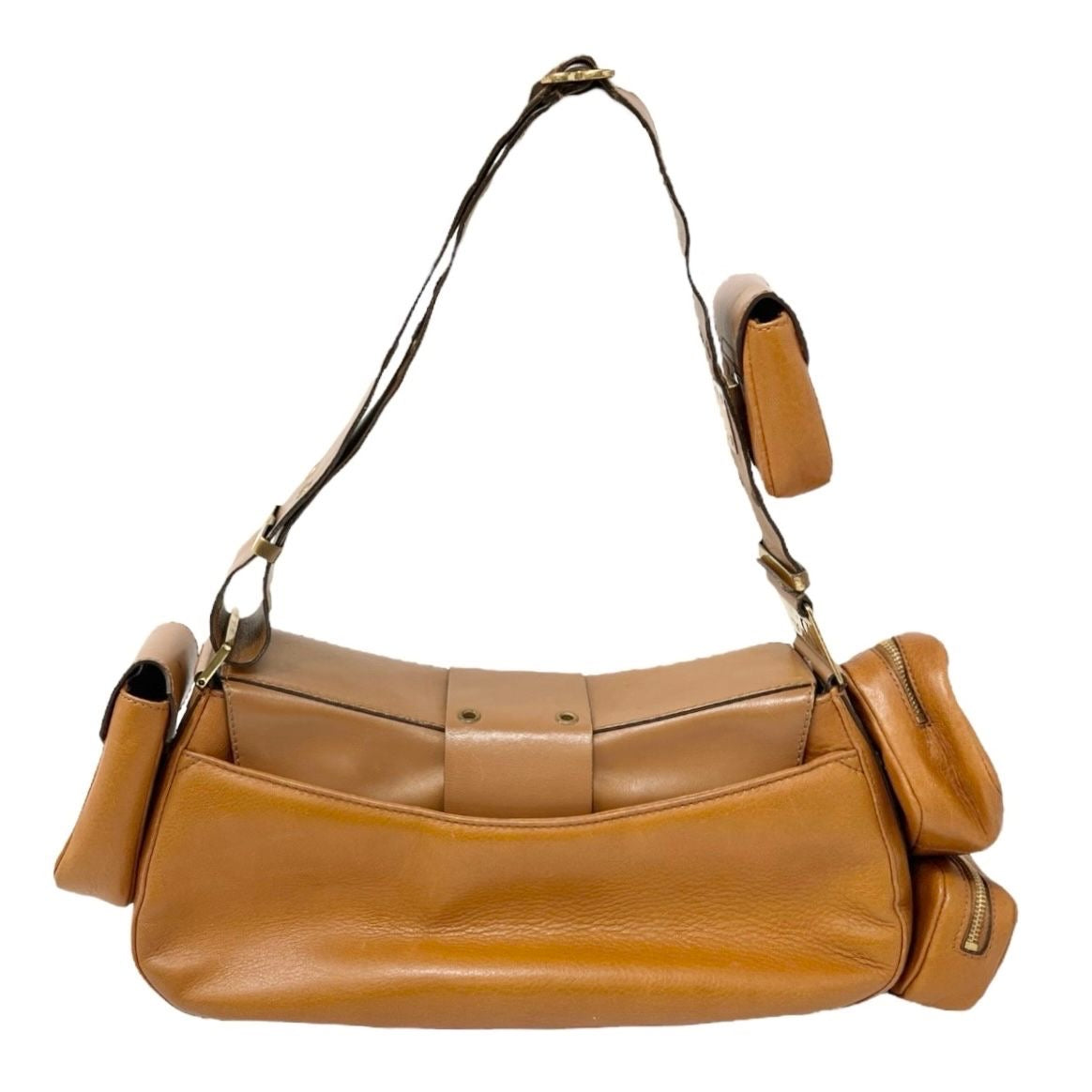 Dior Tan Leather Columbus Bag