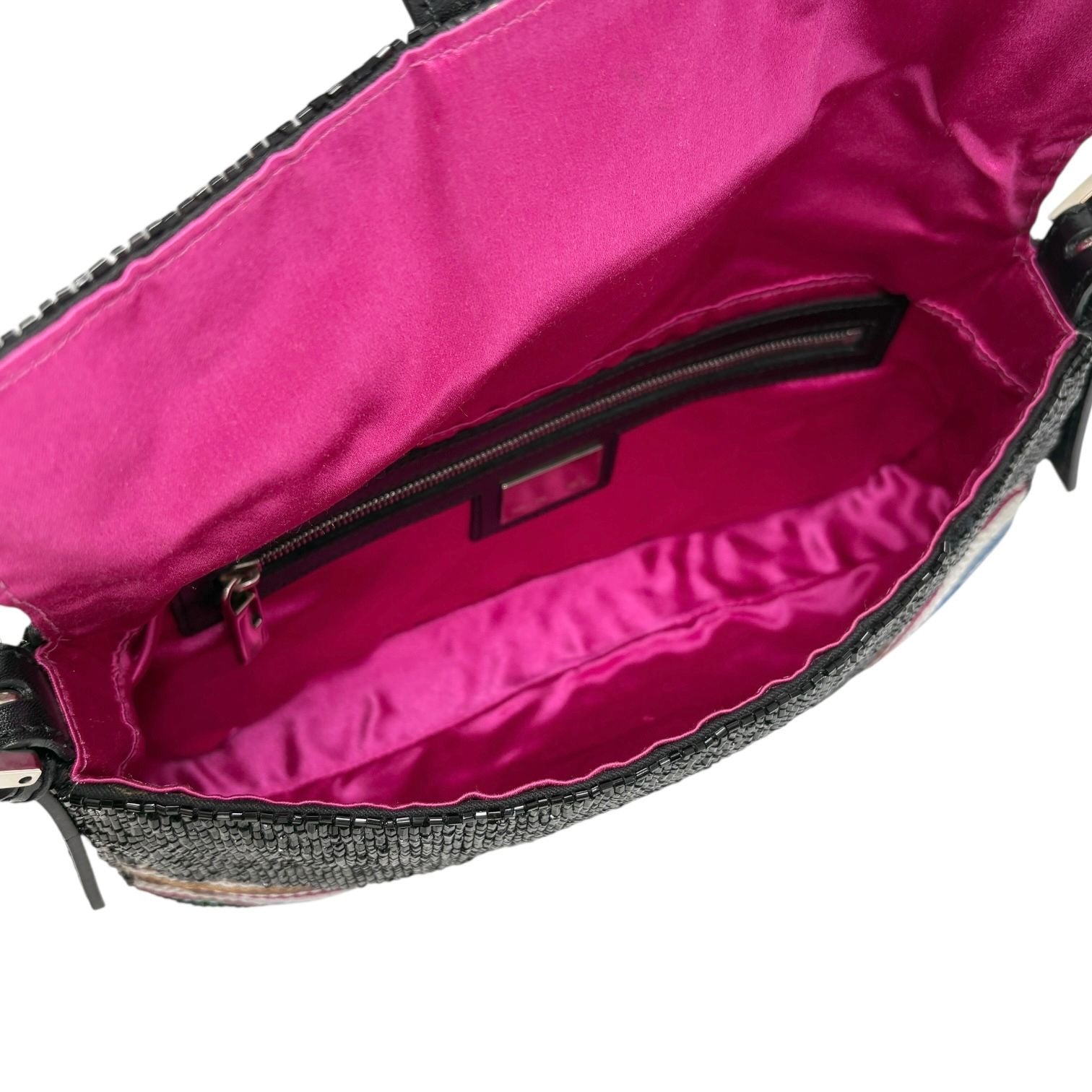 Fendi Multicolor Beaded Baguette