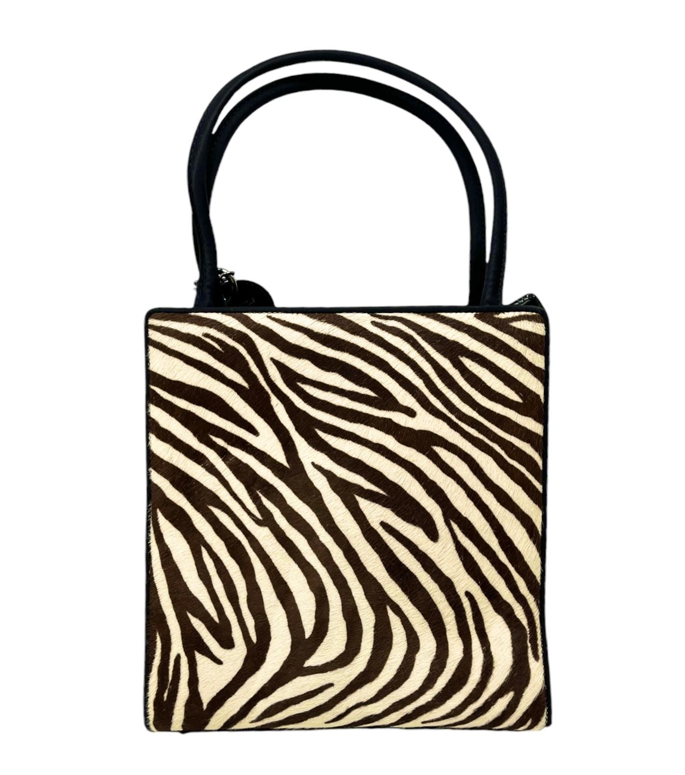 Dior Zebra Calfhair Shoulder Bag