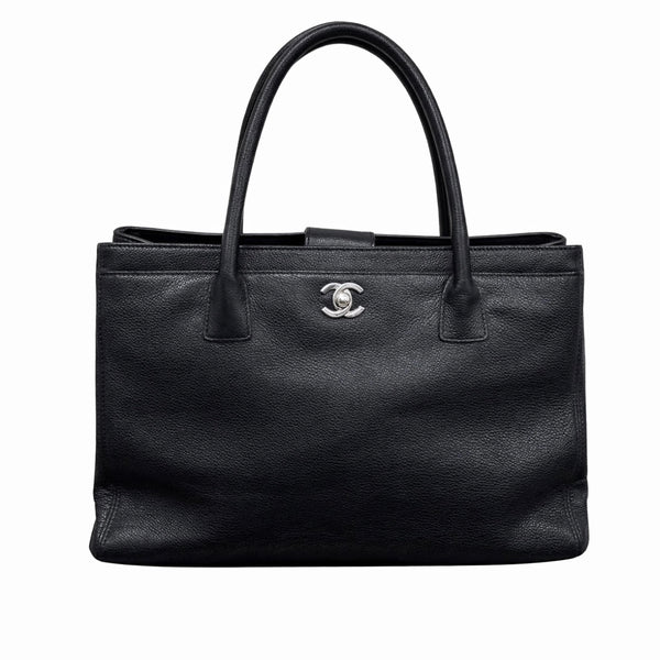 Chanel Black Caviar Cerf Tote