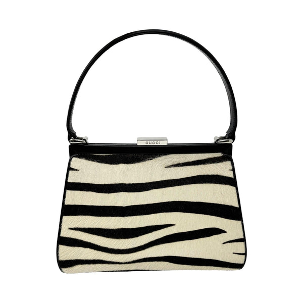 Gucci Small Zebra Top Handle