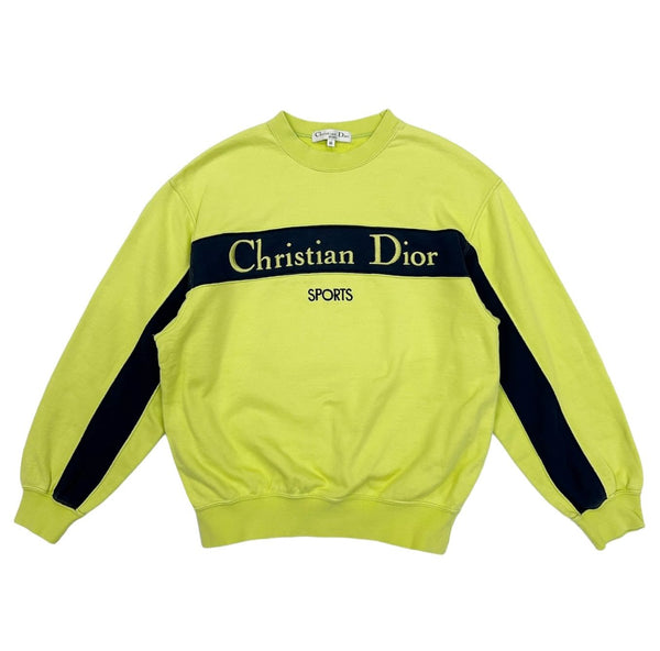 Dior Sport Green Logo Sweatshirt